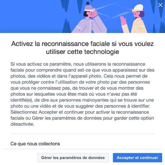 Capture d'écran Facebook Capture d'écran Facebook