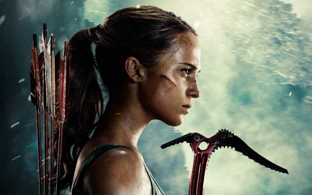 Alicia Vikander as Lara Croft.  // Source: MGM