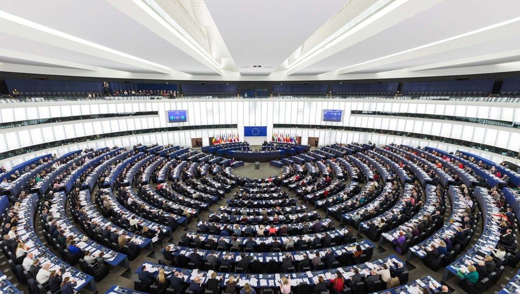 Le Parlement européen. // Source : Diliff