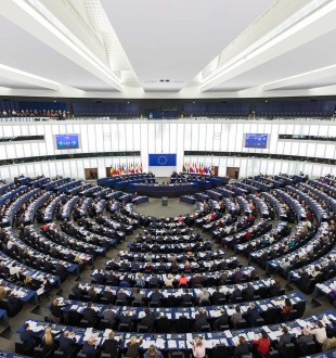 Le Parlement européen. // Source : Diliff