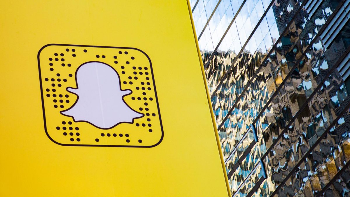 Le logo de Snapchat. // Source : CC Flickr Anthony Quintano