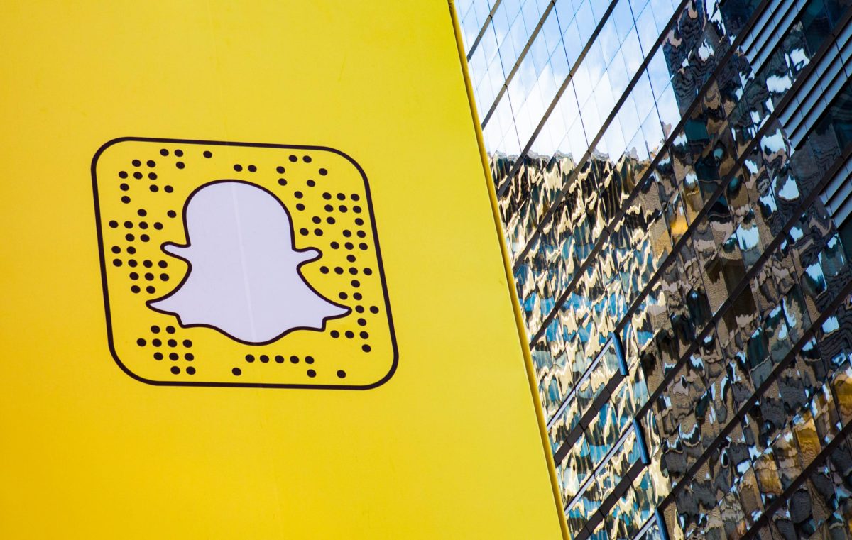 Le logo de Snapchat. // Source : CC Flickr Anthony Quintano