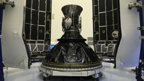 Le télescope spatial TESS, instrument le plus récent de la NASA. // Source : NASA/Kim Shiflett