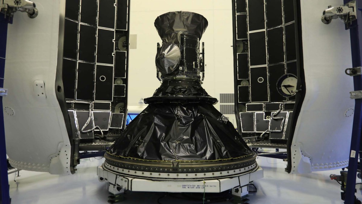 Le télescope spatial TESS, instrument le plus récent de la NASA. // Source : NASA/Kim Shiflett