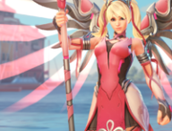 Overwatch : Blizzard vend un skin Pink Mercy pour financer la recherche contre le cancer du sein