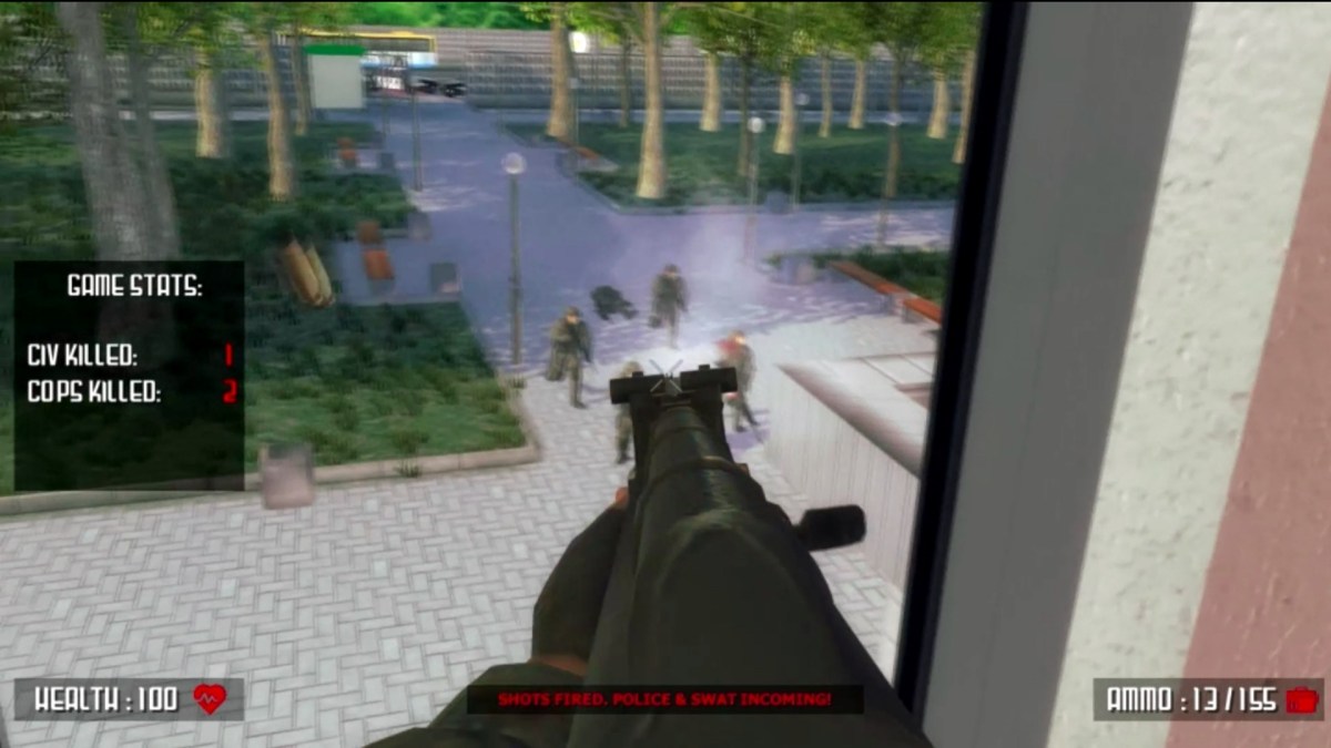 Vidéo de présentation d'Active Shooter sur Steam