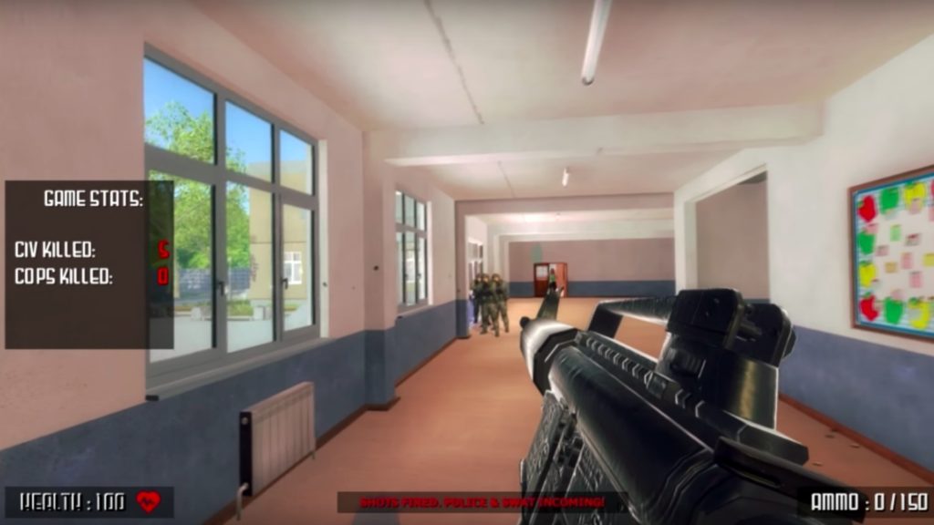 Capture d'écran Active Shooter. YouTube Capture d'écran Active Shooter. YouTube