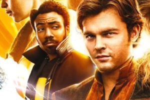 Alden-Ehrenreich-Donald-Glover-Emilia-Clarke-and-Chewbacca-in-Solo-A-Star-Wars-Story
