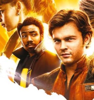 Alden-Ehrenreich-Donald-Glover-Emilia-Clarke-and-Chewbacca-in-Solo-A-Star-Wars-Story