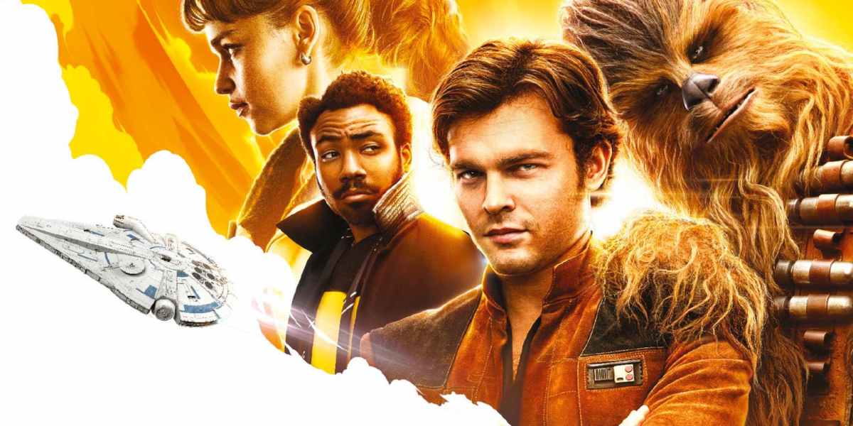 Alden-Ehrenreich-Donald-Glover-Emilia-Clarke-and-Chewbacca-in-Solo-A-Star-Wars-Story