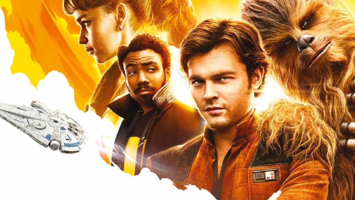 Alden-Ehrenreich-Donald-Glover-Emilia-Clarke-and-Chewbacca-in-Solo-A-Star-Wars-Story