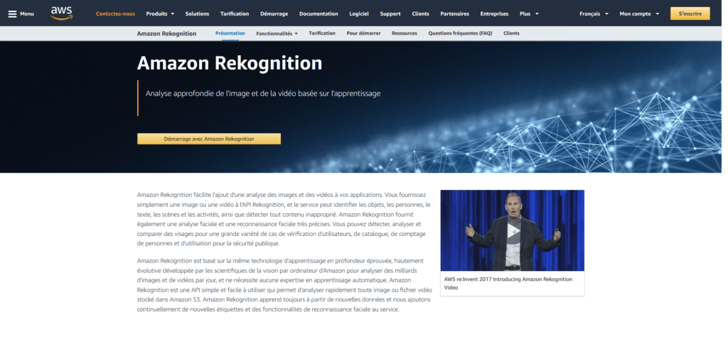 Amazon Rekognition Amazon Rekognition