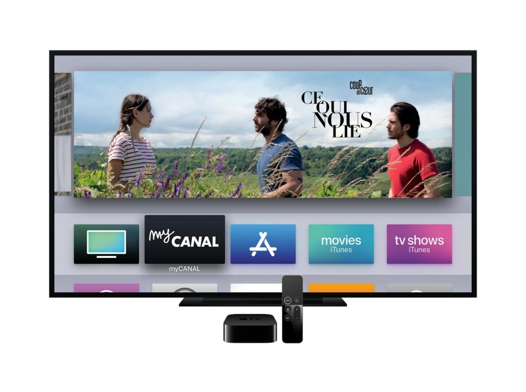 Canal+ with Apple TV // Source: Canal+