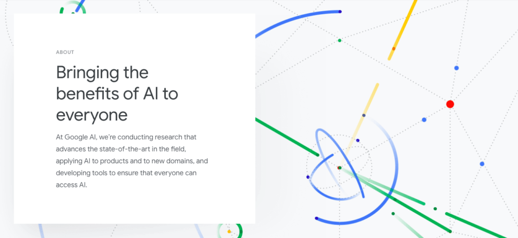 Google.AI, lancé juste avant la Google I/O