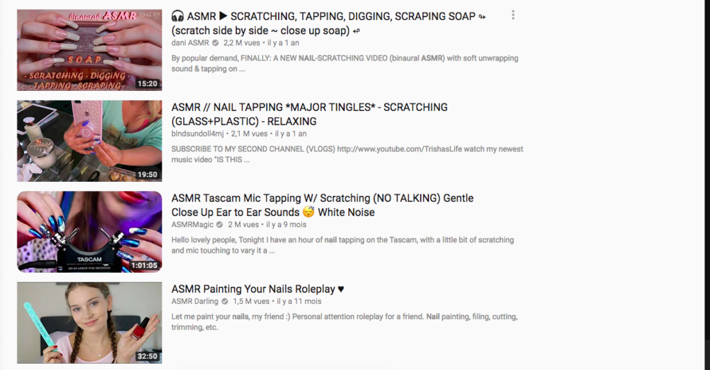 Capture d'écran youtube le 14 mai 2018 Capture d'écran youtube le 14 mai 2018