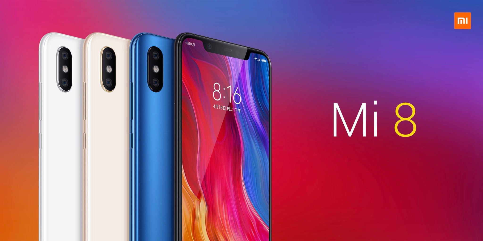 Le Xiaomi Mi 8 sera disponible à partir du 20 août en France