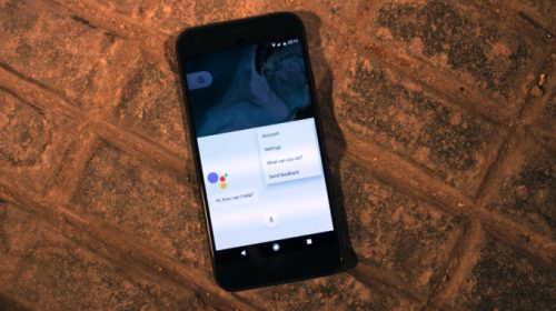 Google Assistant sur un téléphone Pixel // Source : Flickr/CC/Maurizio Pesce