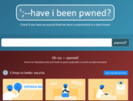 Le site have i been pwned permet de savoir si l'un de ses comptes en ligne est en danger.