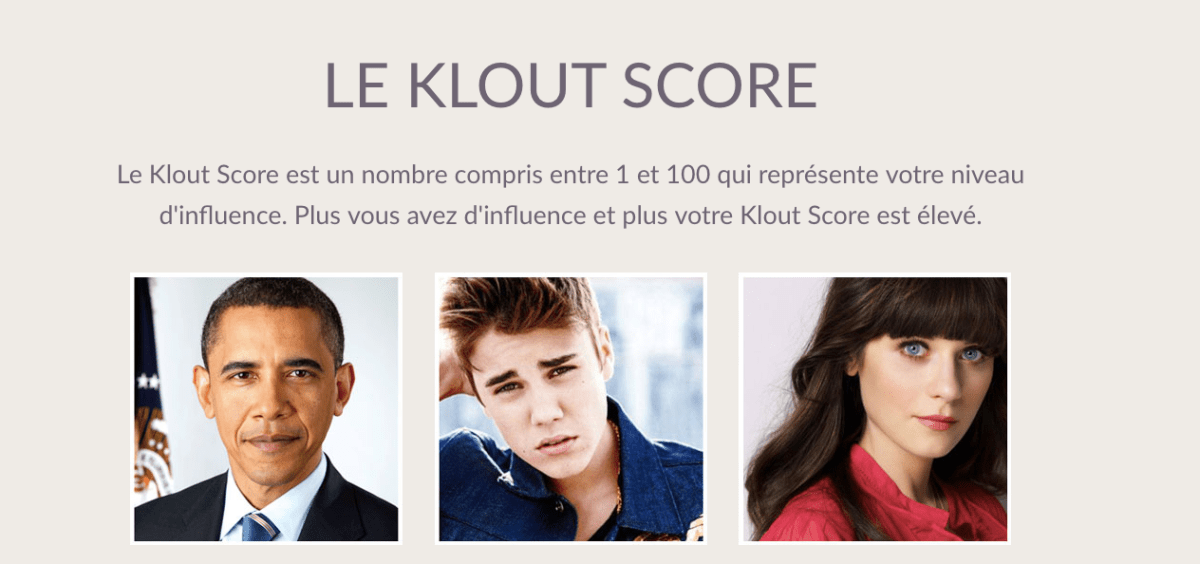 klout