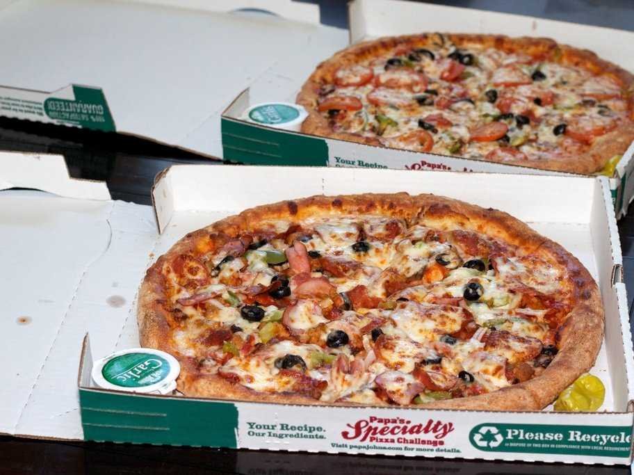 Les deux premières pizzas achetées en bitcoin. CC Taras