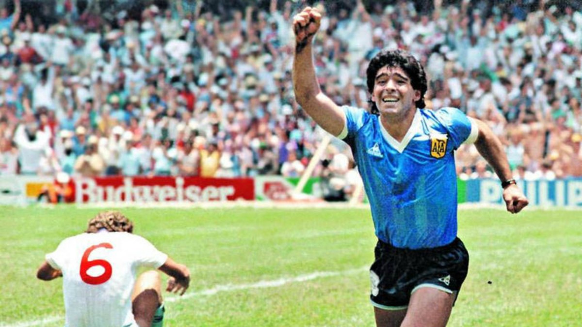 Maradona en 1986
