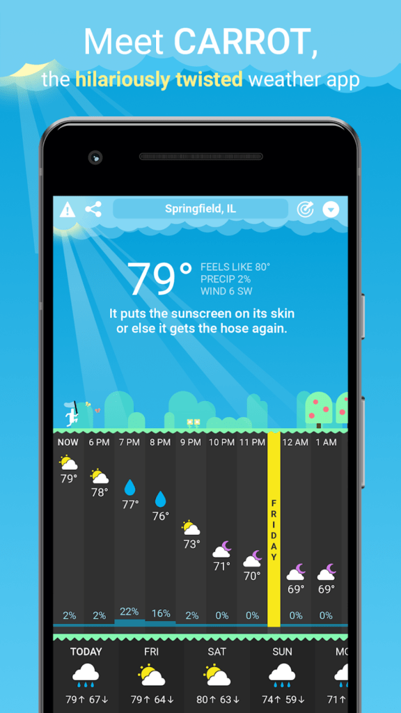 CARROT Weather
