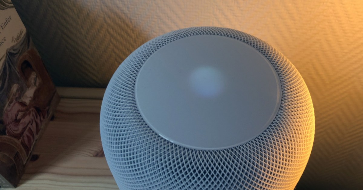 Apple HomePod. Numerama