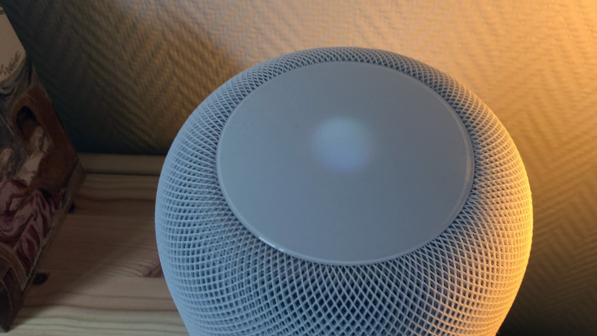 Apple HomePod. Numerama