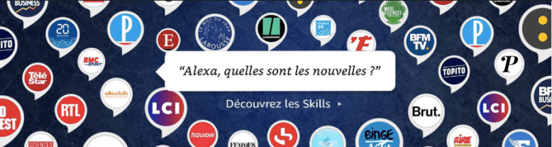Capture d'écran de l'interface d'Alexa pour Amazon Echo Capture d'écran de l'interface d'Alexa pour Amazon Echo