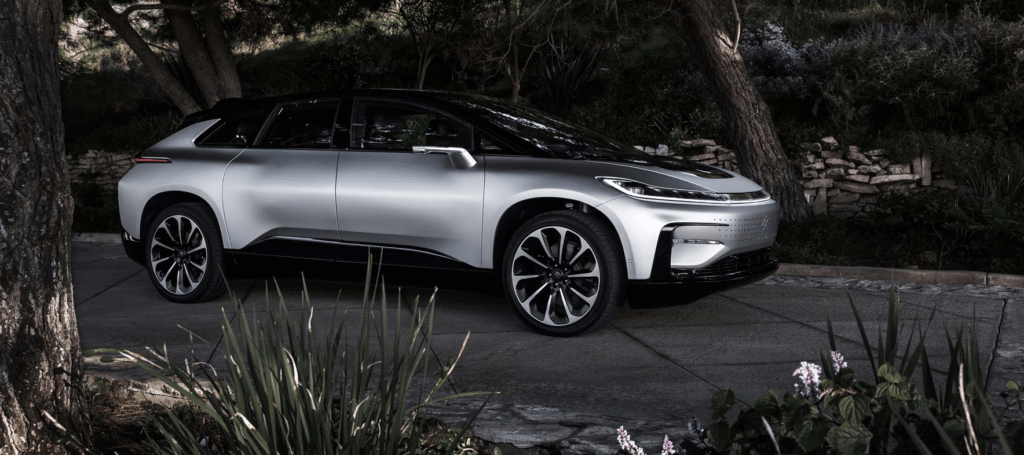 Faraday Future avait dépensé les 800 millions d'investissement dès juillet 2018. // Source : Faraday Future