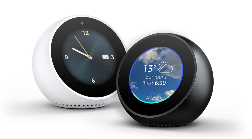Les Echo Spot. Crédit : Amazon Les Echo Spot. Crédit : Amazon