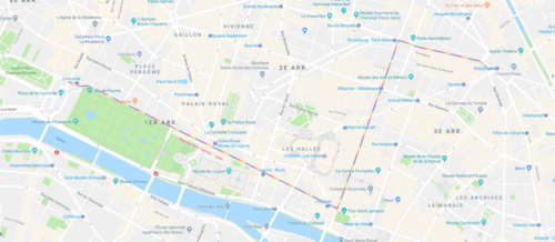 google maps marche des fiertés lgbt
