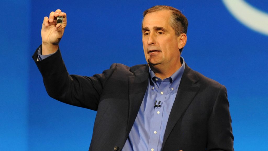 Brian Krzanich d'Intel. Wikimedia Commons/AP Photo