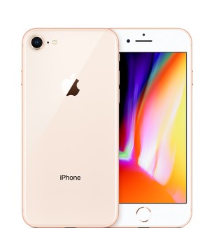 Un iPhone 8, un modèle sorti en 2017. // Source : Apple