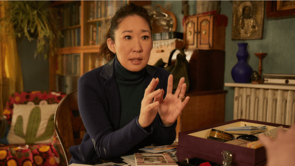 Sandra Oh dans "Kiling Eve" // Source : BBC America