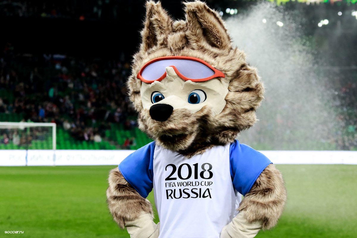 La mascotte du mondial. CC BY-SA Дмитрий Пукалик