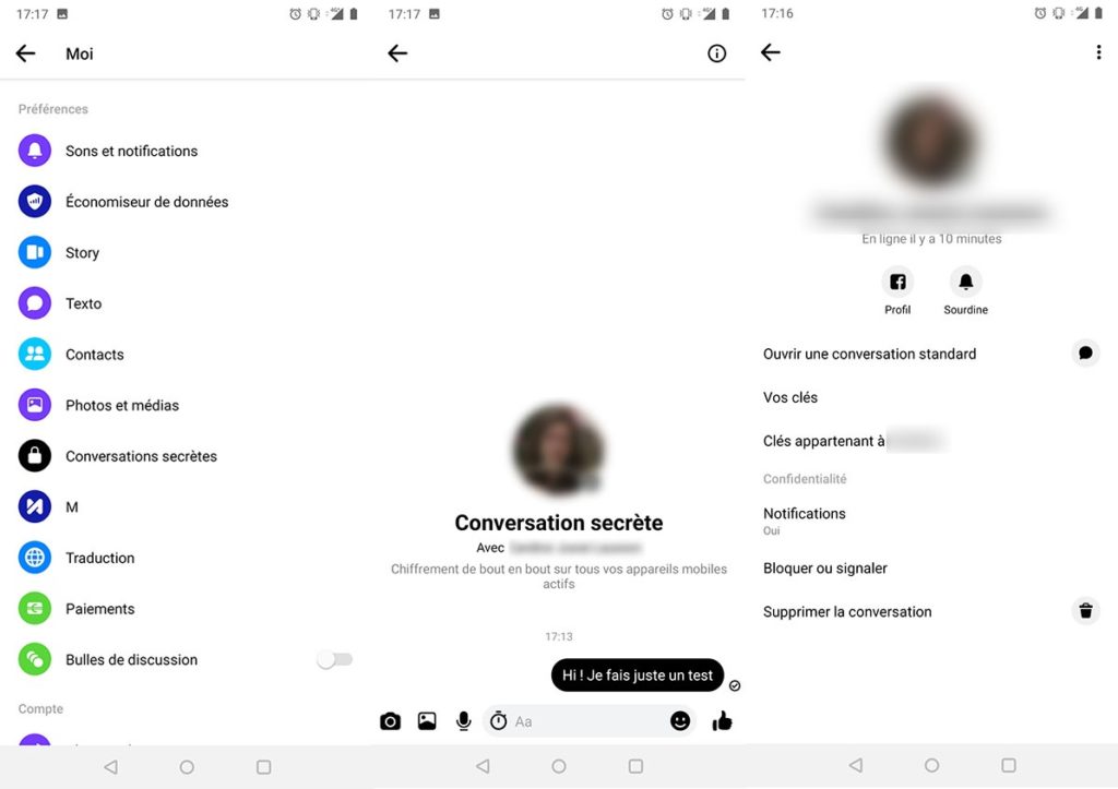 Messenger Secret Conversations