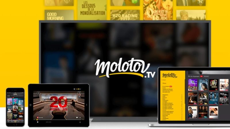 En ce moment, Molotov est à moitié prix les quatre premiers mois
