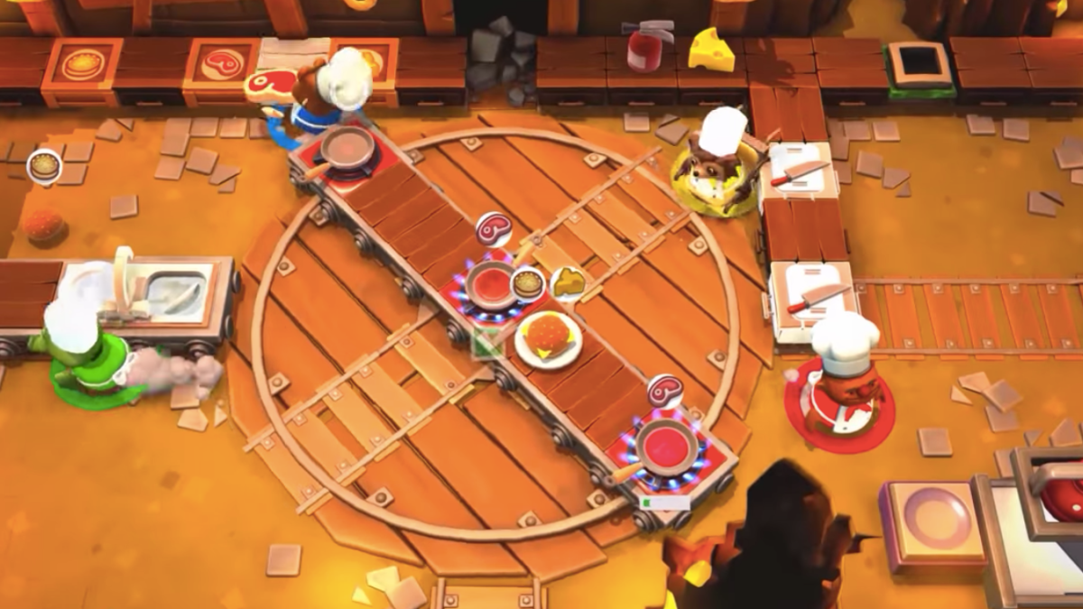 Bande-annonce d'Overcooked 2. Nintendo