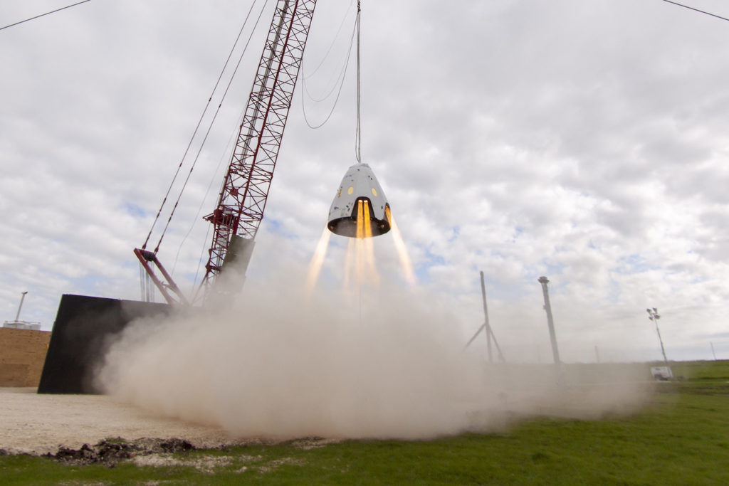La capsule Dragon 2. // Source : SpaceX