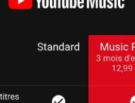 Présentation Youtube music premium sur iPhone