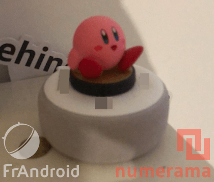 Photo fuitées auprès de Numerama et Frandroid de l'Amazon Echo « Donut » // Source : Numerama/Frandroid Photo fuitées auprès de Numerama et Frandroid de l'Amazon Echo « Donut » // Source : Numerama/Frandroid