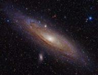 La galaxie d'Andromède. // Source : Wikimedia Commons/Adam Evans