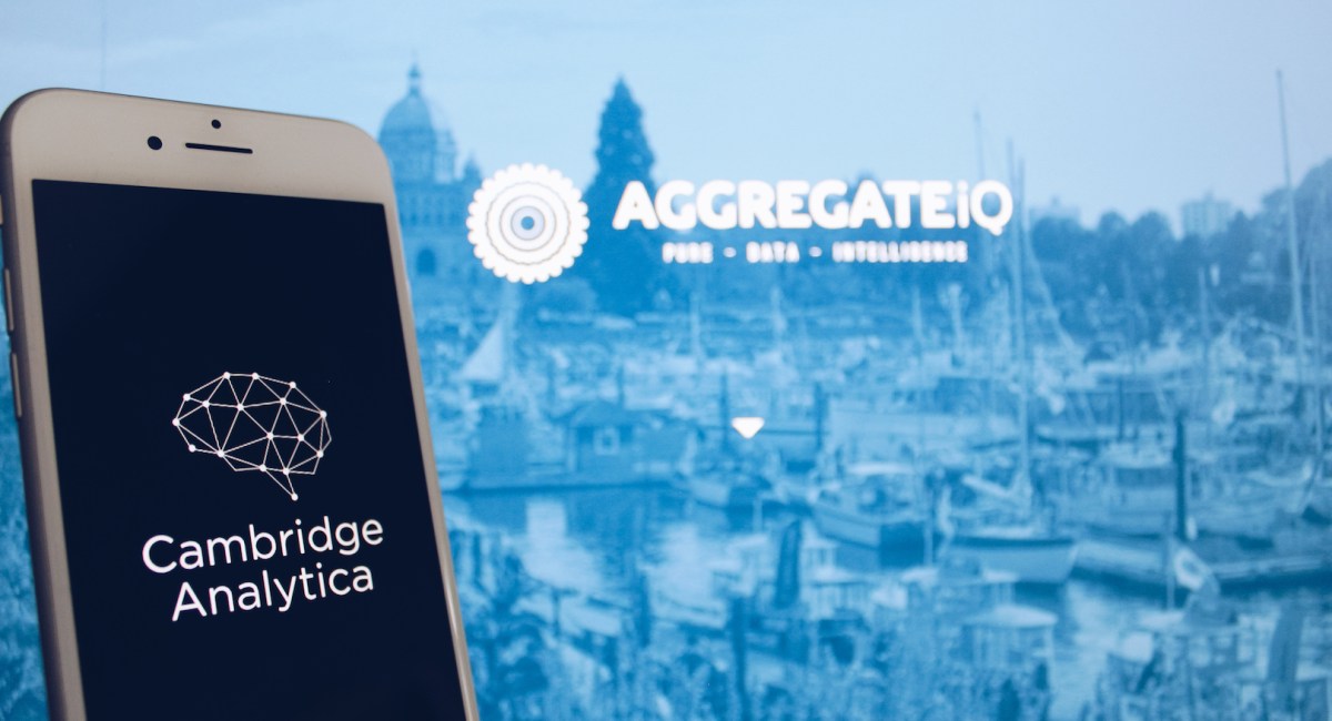 cambridge analytica AggregateIQ