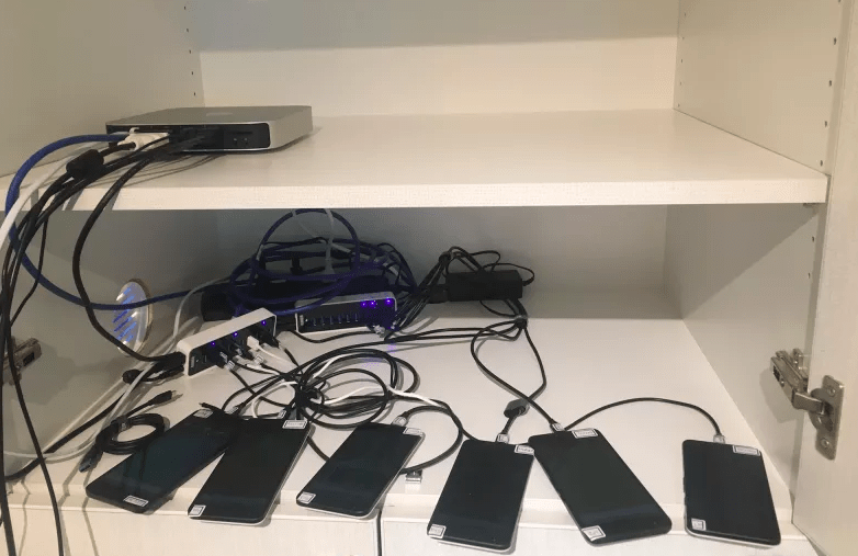 Les smartphones utilisés Les smartphones utilisés