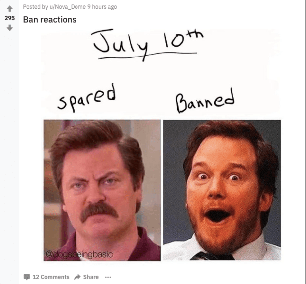 Capture d'écran Reddit Capture d'écran Reddit