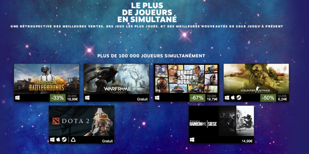 Steam/Capture d'écran du 5 juillet 2018 Steam/Capture d'écran du 5 juillet 2018