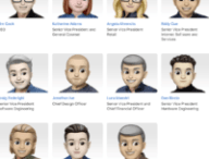 Dirigeants Apple en emoji. Apple