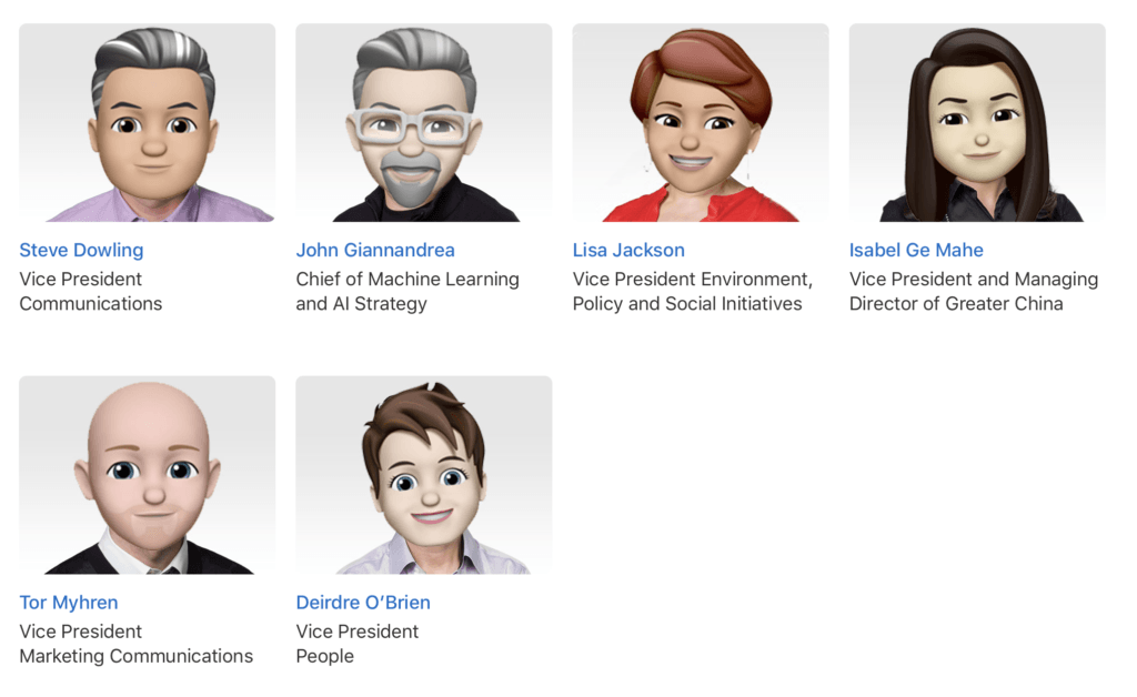 Dirigeants Apple en emoji. Apple Dirigeants Apple en emoji. Apple