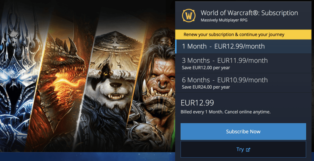 Word of Warcraft. Battle.net